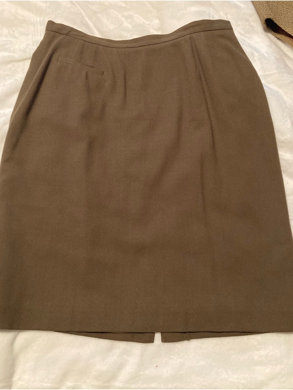 Liz Claiborne Olive Green Skirt